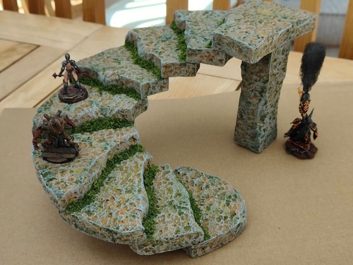 Spiral staircase wargaming - staircase,