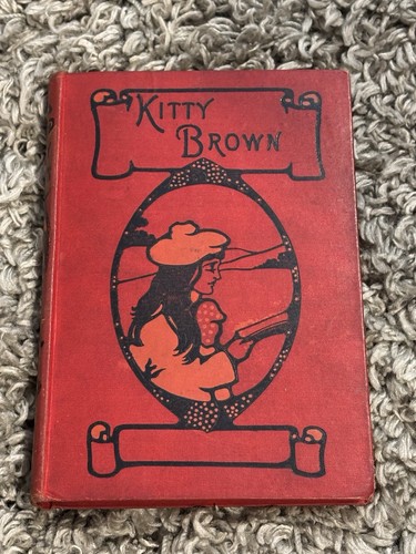Antique kitty brown beginning - antique,