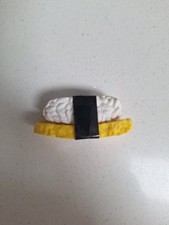 Japanese Iwako Sushi Eraser Tamago Egg  Nigiri Sushi Good Used Condition