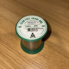 Lead Free Grade 99C Premium Plumbing Solder Wire 3.25 mm 250 gr . Original  !!!
