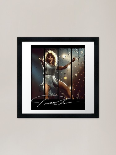 Tina turner action framed - tina,