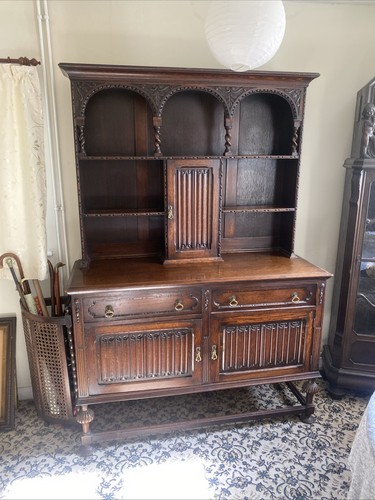 Dark oak welsh - welsh, dresser