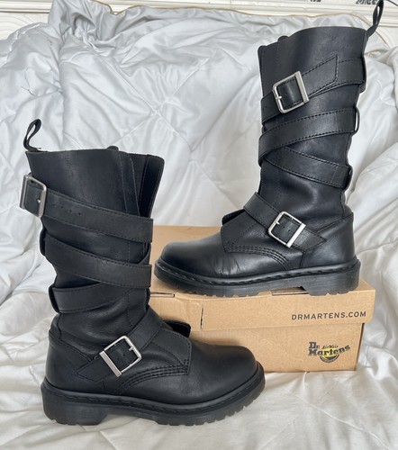 Martens lauren buckle biker - lauren,