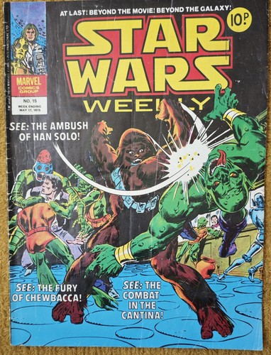 Star wars weekly 15 - #15, vintage