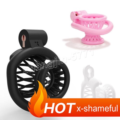 Pink inverted chastity device - inverted,