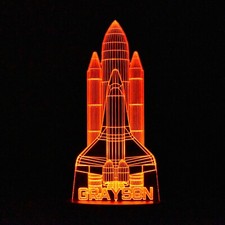 Space Rocket Night Light |