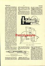 Bailey's Hot Air Engine, Edwardian Engineering, Book Illustration (Print), c1907