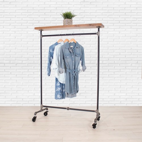 Industrial pipe clothing rack - pipe,