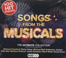 SONGS FROM THE MUSICALS - MICHAEL BALL MICHAEL CRAWFORD - 5 CDS - NEW & SEALED!!