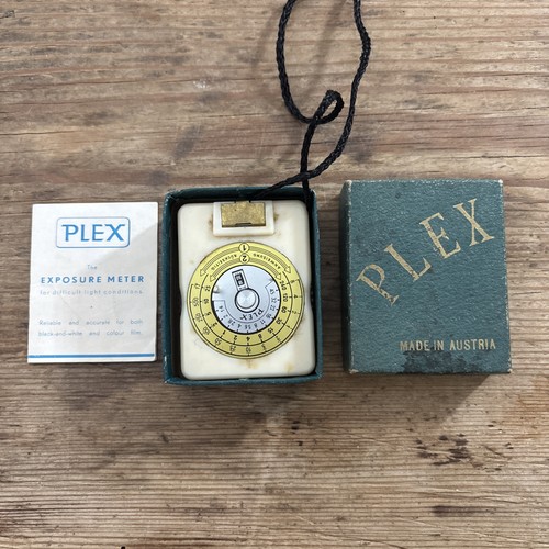 Plex vintage exposure meter - vintage,