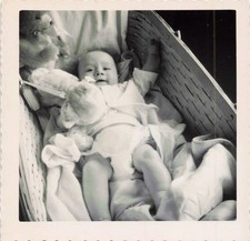 VTG Photo Cute Young Baby