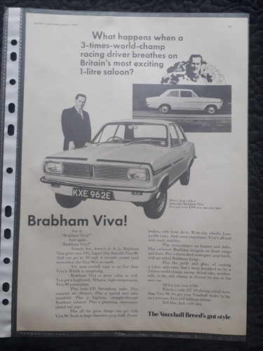 Vauxhall brabham viva - brabham,