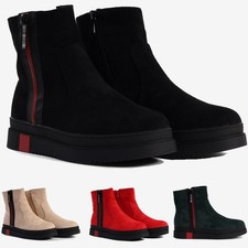 Ladies Slip On Fur Lined