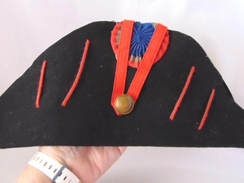 1940s napoleon wool bicorn - 1940s,