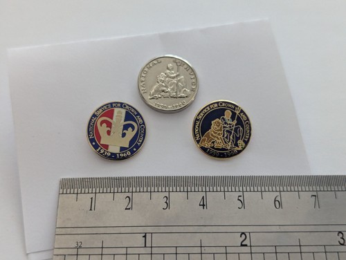 National service enamel - national,