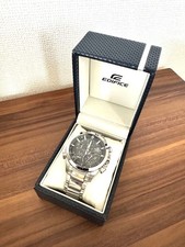 Casio EDIFICE 5519JA Bluetooth Tough Solar Analog Men's Wristwatch Working