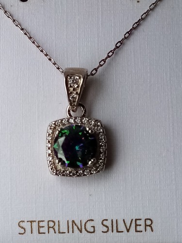 Sterling silver mystic - , topaz