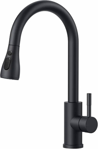 Matte black kitchen sink - matte,