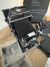 Topcon 985 Horseman 4x5 Film Camera, 2 Lenses, 3 Film Holder Bundle, Tested Used