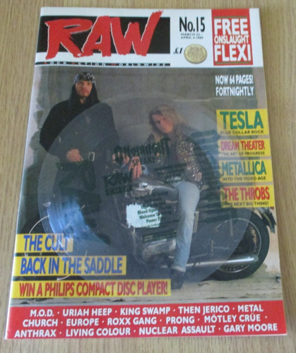 Raw heavy metal magazine - heavy,