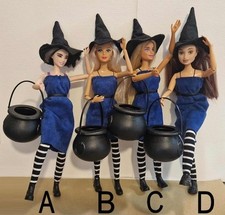 Poseable Little Witch Doll for your Altar or Halloween Party