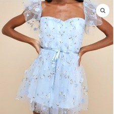 Lulus Romer Dress Mesh Floral