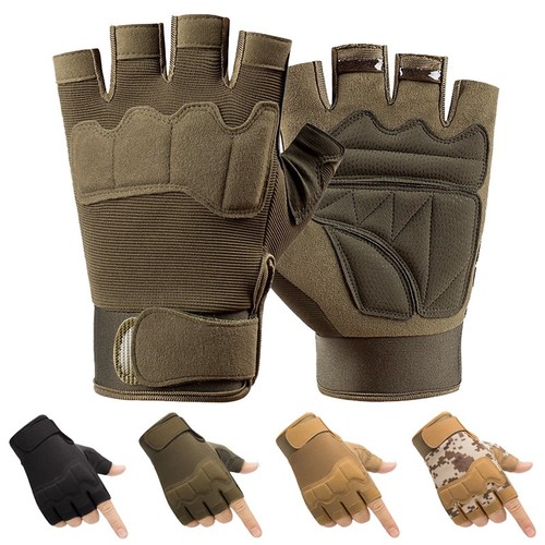 Tactical half finger gloves - half,