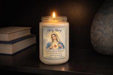 Holy Mary Prayer Candle –