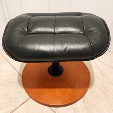 Vintage MCM Black Faux Leather