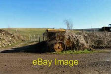 Photo 6x4 Old road roller at