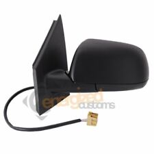 For VW Polo Mk4 2002-2005 Electric Black Door Wing Mirror Left Side