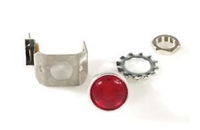 Vespa Rally 180 200 TS GTR Sprint 125 Red Headset Control Light Red Gem