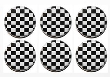 Black white check - &,