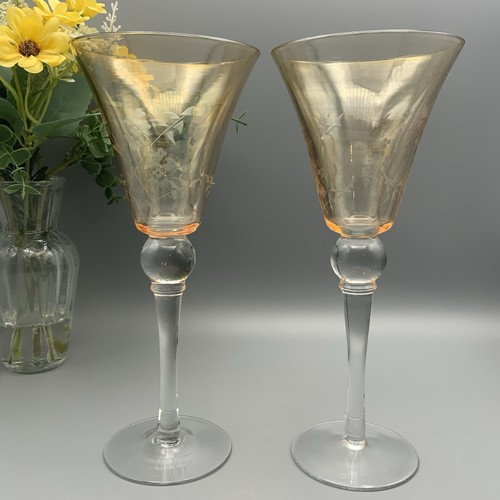 Tutbury crystal wine glasses - glasses,