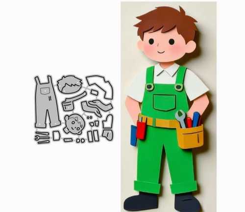 Repair man metal - man, cutter