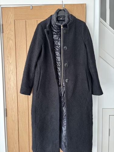 Herno ladies long black wool - long,