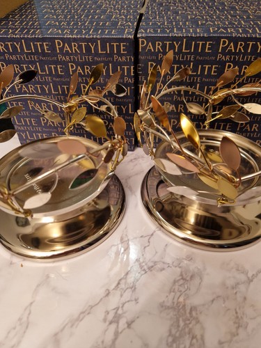 Partylite shimmering leaves - partylite,