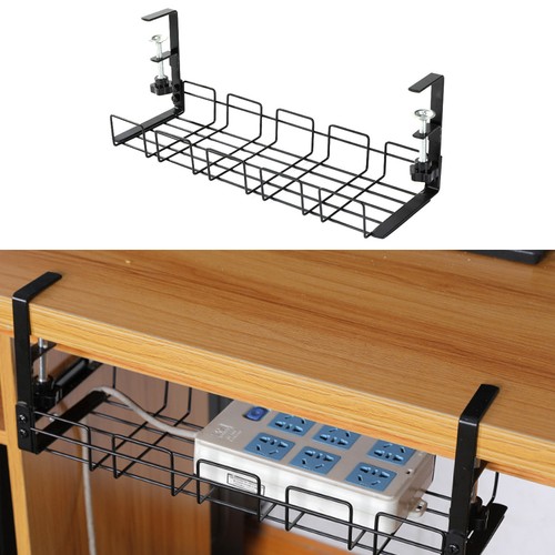 Under desk cable tray - under,