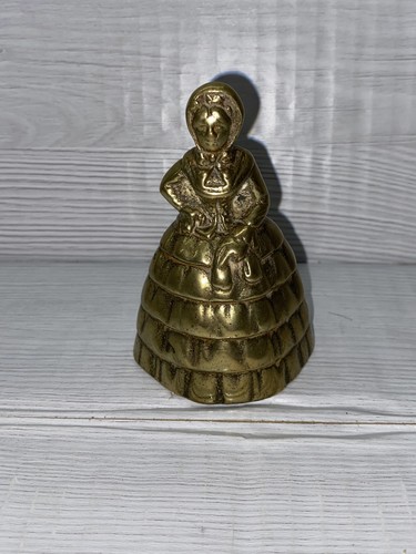 Vintage brass bell - brass,