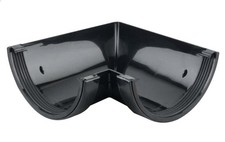 Joblot 5 X Black 150mm Gutter