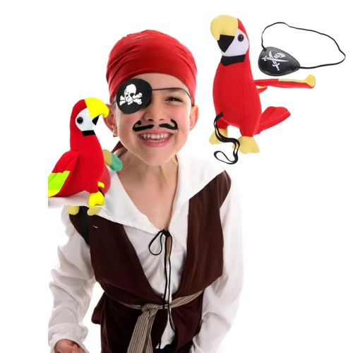 Pirate parrot costume - costume, eye