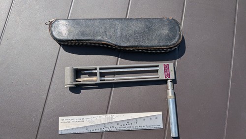Whirling hygrometer sling - whirling,