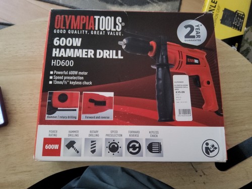 Olympia power tools - olympia, hd600