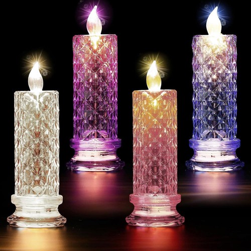 Led candle flickering swirling - led,