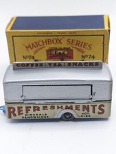Matchbox Lesney 74a Mobile Refreshments Canteen original vintage diecast toy car