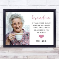 Grandma Memorial Poem & Photo