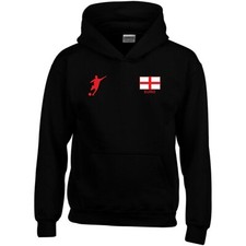 England Football Hoodie Flag Three Lions Fans Barmy Army Gift Men Sweatshirt Top