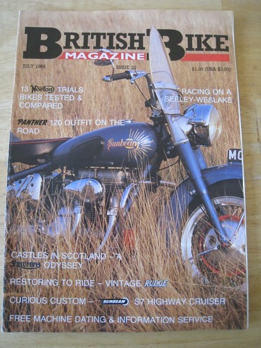 British bike jul 1989 norton - bike,