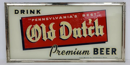 Vintage old dutch beer reverse - vintage,