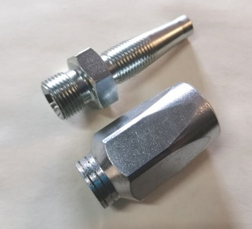 Reusable hydraulic fitting - reusable,